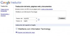 Google Traductor