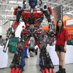 Transformers Optimus reciclado 06