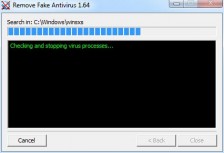 remove fake antivirus